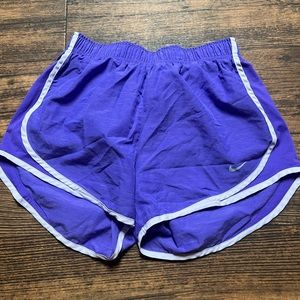 Purple Nike Dri-Fit Shorts